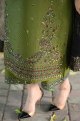 Summer 3PC Lawn Embroidered Suit - HL01