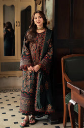 3 PC Lawn Embroidered Suit - HL 07