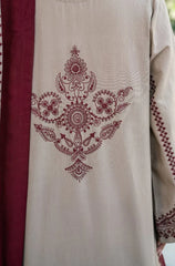 3 PC Lawn Embroidered Suit - HL 11