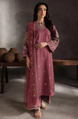 3 PC Lawn Embroidered Suit - HL 14