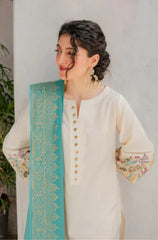 3 PC Lawn Embroidered Suit - HL 18