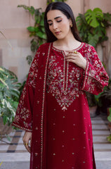 3 PC Lawn Embroidered Suit - HL 23