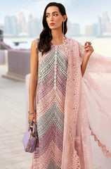 3 PC Lawn Embroidered Suit - HL 25