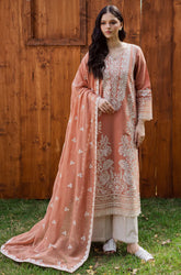 3 PC Lawn Embroidered Suit - HL 32