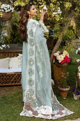 3 PC Lawn CHIKANKARI Embroidered Suit - HL 33