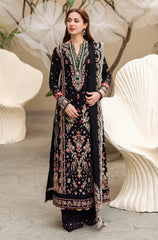 3 PC Lawn Embroidered Suit - HL 34