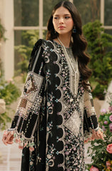 3 PC Lawn CHIKANKARI Embroidered Suit - HL 37