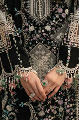 3 PC Lawn CHIKANKARI Embroidered Suit - HL 37