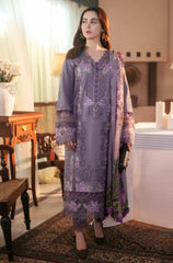 3 PC Embroidered Chikankari Suit - HL 03