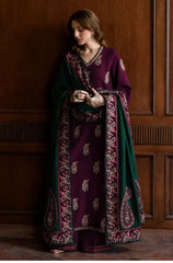 3 PC Embroidered Lawn Suit - HL 05