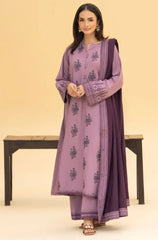 3 PC Lawn Embroidered Suit - HL 12