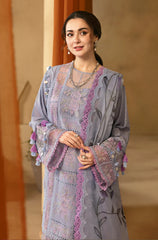 3 PC Lawn Chikankari Embroidered Suit - HL 13