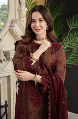 3 PC Lawn Embroidered Suit - HL 15