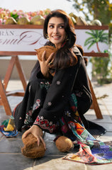 3 PC Lawn Embroidered Suit - HL 24