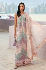3 PC Lawn Embroidered Suit - HL 25