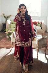 3 PC Lawn Embroidered Suit - HL 28