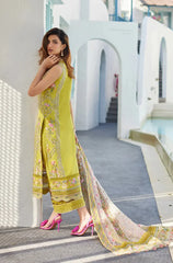 3 PC Lawn Embroidered CHIKANKARI Suit - HL 29