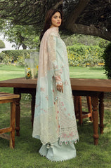 3 PC Lawn Embroidered CHIKANKARI Suit - HL 31