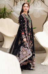 3 PC Lawn Embroidered Suit - HL 34