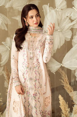 3 PC Lawn CHIKANKARI Embroidered Suit - HL 36