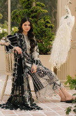 3 PC Lawn CHIKANKARI Embroidered Suit - HL 37