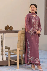 3 PC Lawn Embroidered Suit - HL 38