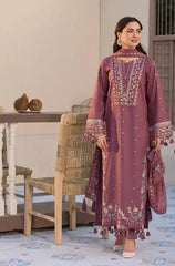 3 PC Lawn Embroidered Suit - HL 38