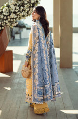 3 PC Lawn CHIKANKARI Embroidered Suit - HL 39