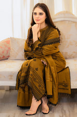 3 PC Lawn Embroidered Suit - HL 41