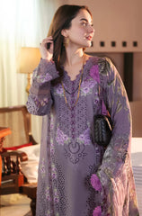 3 PC Embroidered Chikankari Suit - HL 03